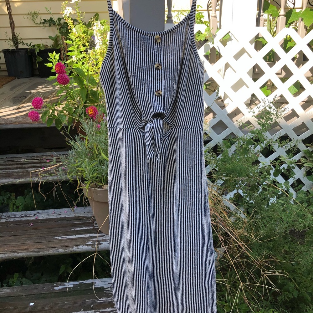 Stretchy Striped Dress